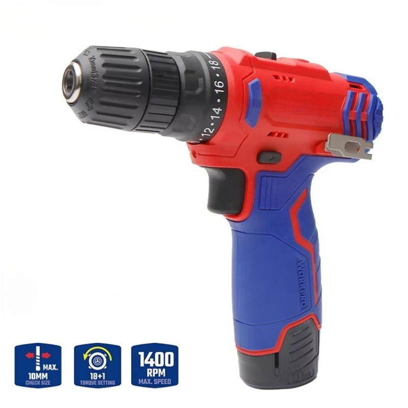 Power Tools Cordless - 12V 10mm Akülü Matkap Akülü Elektrikli