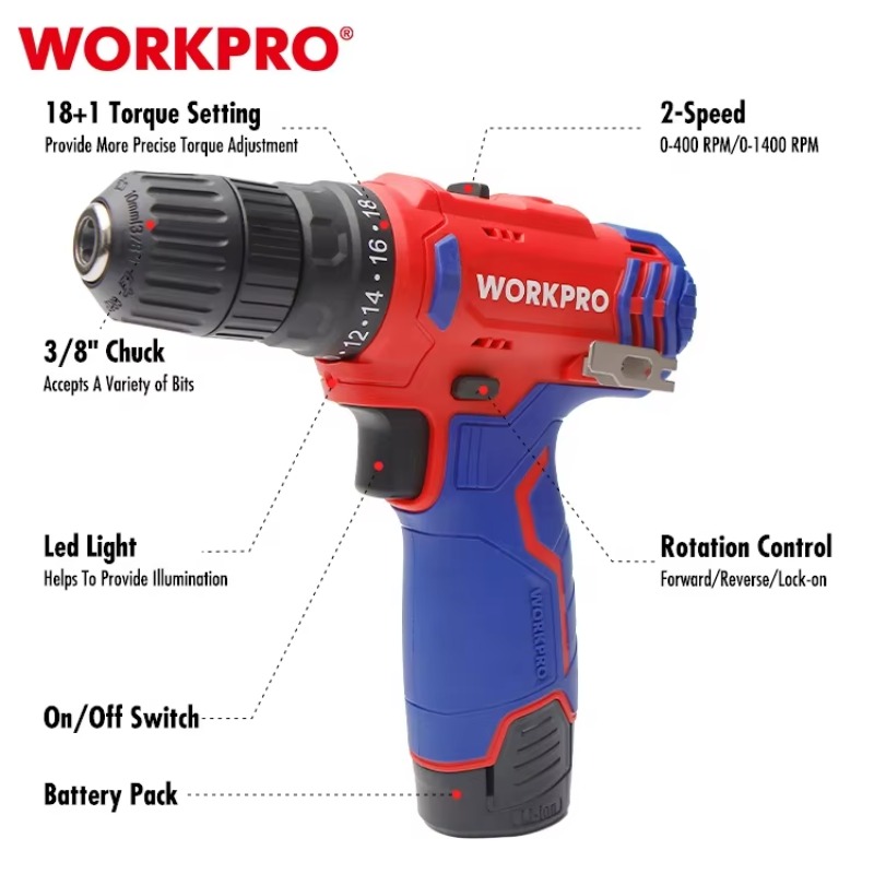 12V 10mm Akülü Matkap Akülü El - Power Tools Cordless incelemesi ve fiyatı