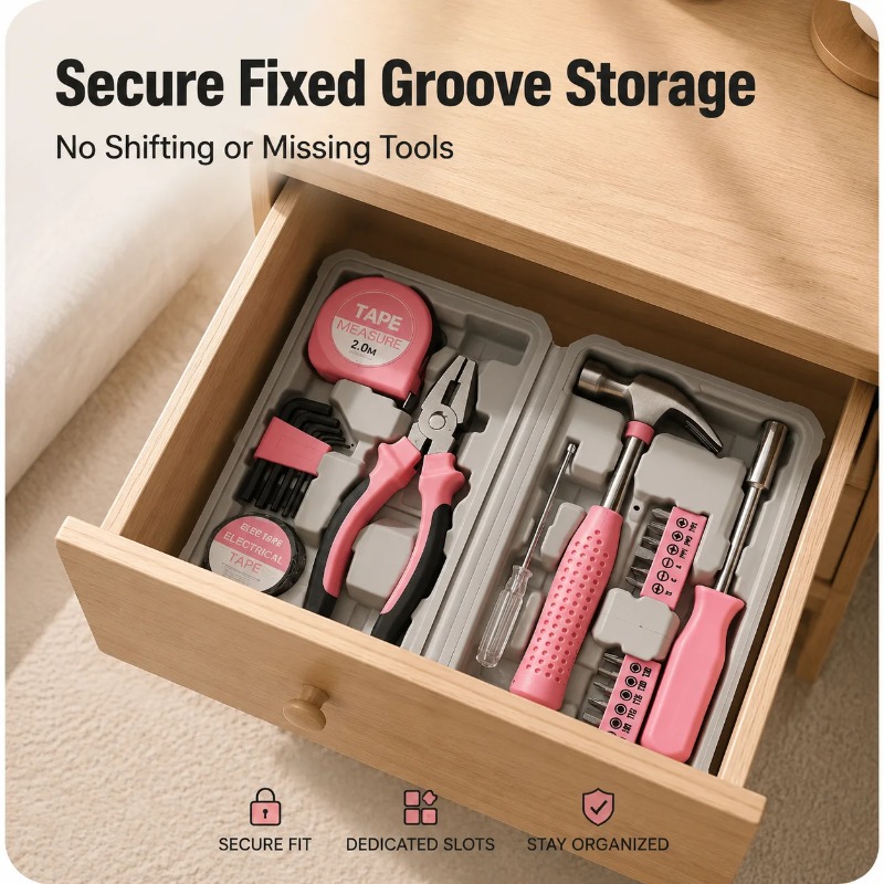 24 Parçalı Pembe Kadınlar İçin - Power Tools Catalogue incelemesi ve fiyatı