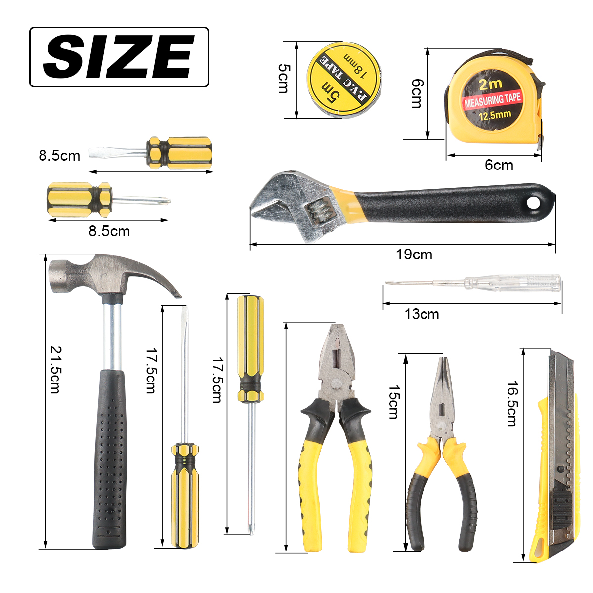 Ev Tipi El Aletleri Seti, Plas - Power Tools Catalogue incelemesi ve fiyatı