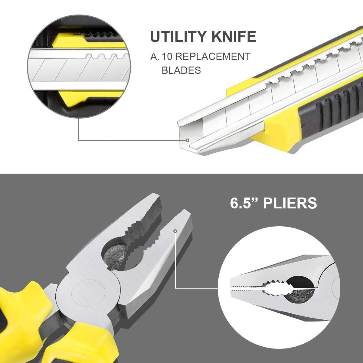Ev Tipi El Aletleri Seti, Plas - Power Tools Catalogue incelemesi ve fiyatı