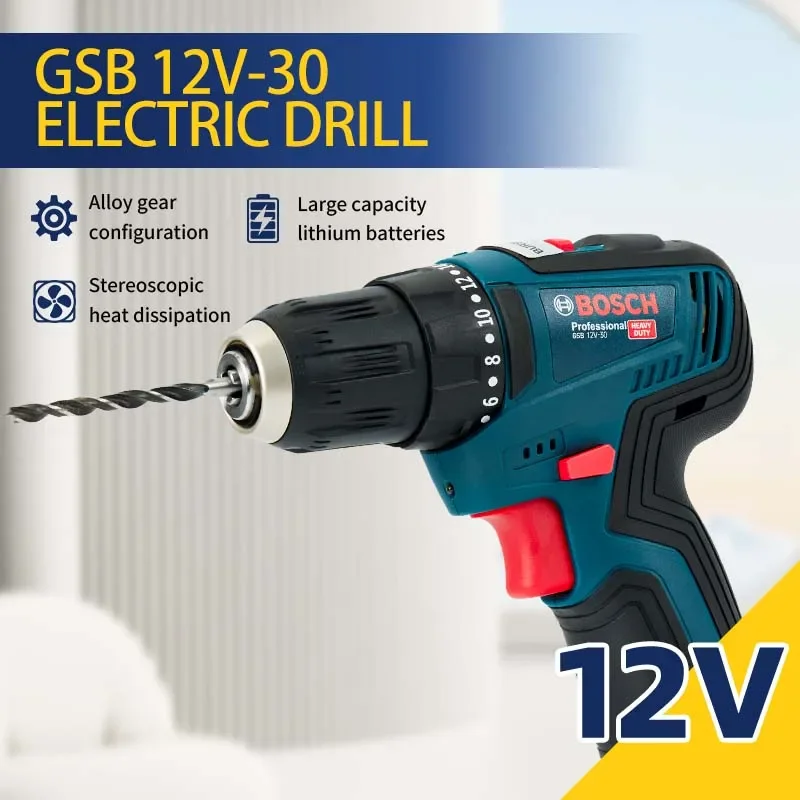 Bosch-GSB 12V-30 Profesyonel E - Power Tools Cordless incelemesi ve fiyatı
