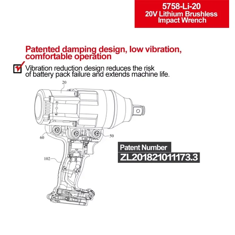 Devon 20V yüksek torklu üç tor - Power Tools Cordless incelemesi ve fiyatı