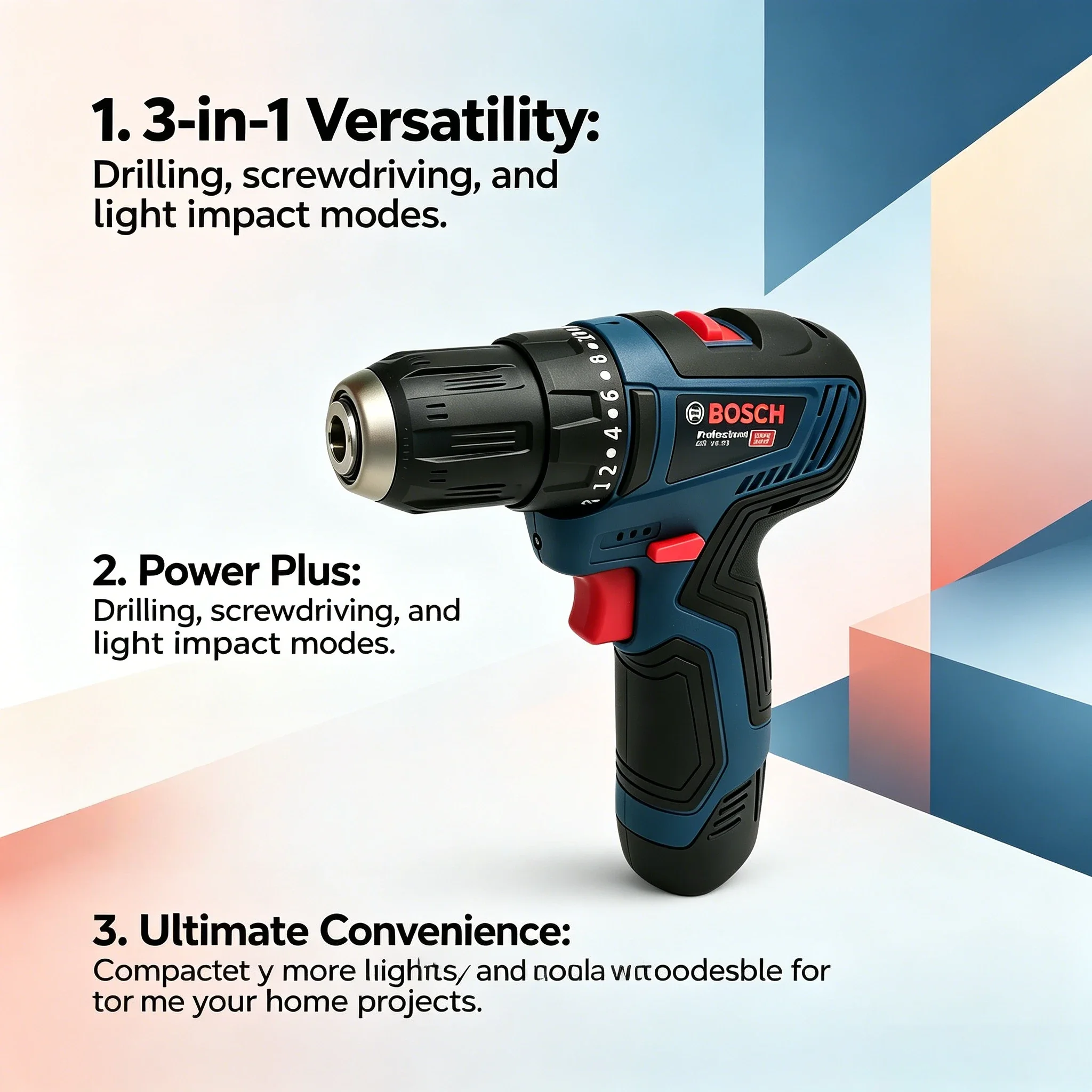 Bosch-GSB 12V-30 Profesyonel E - Power Tools Cordless incelemesi ve fiyatı