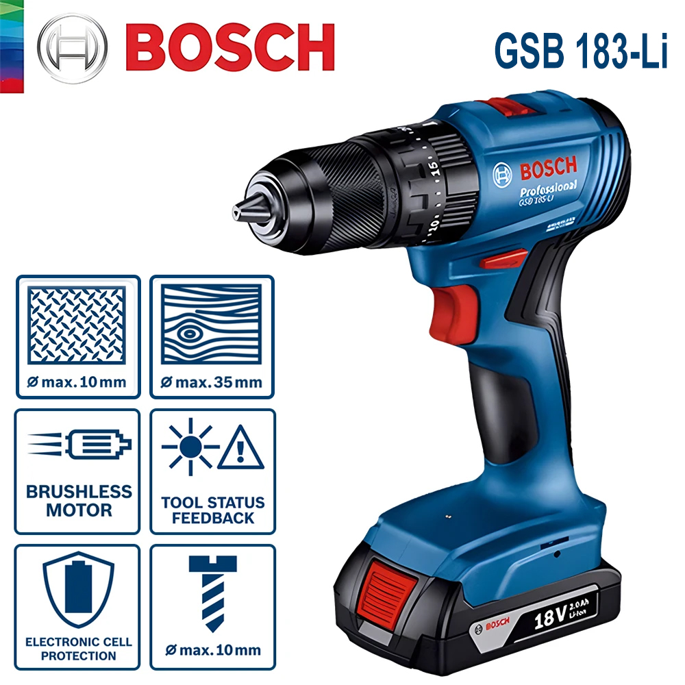 Bosch GSB 183-LI Elektrikli Ma - Power Tools Cordless incelemesi ve fiyatı